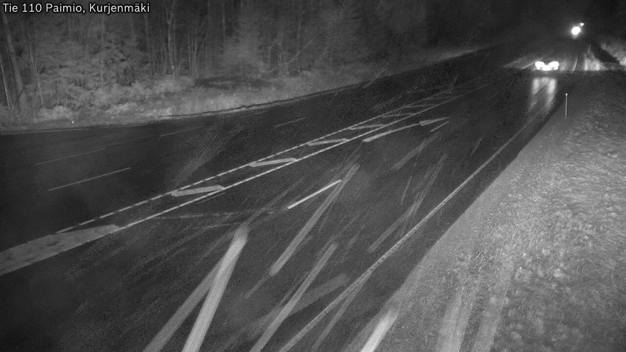 Weather Camera Image Väg 110 Paimio, Kurjenmäki, Paimio, Varsinais-Suomi