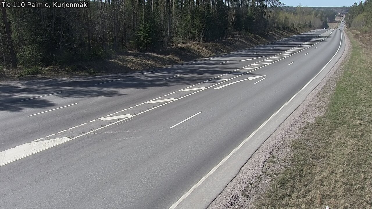 Kelikamerat Kuva Tie 110 Paimio, Kurjenmäki, Paimio, Varsinais-Suomi