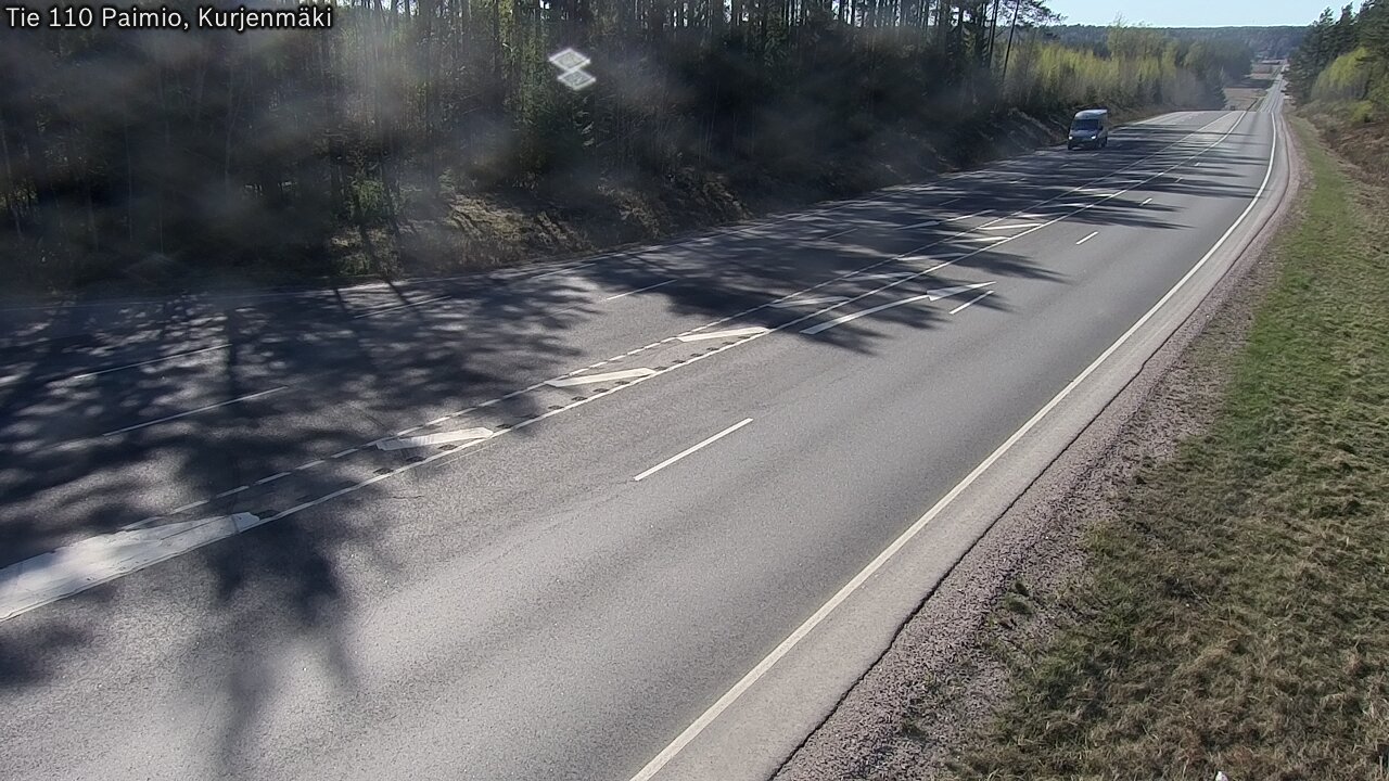 Kelikamerat Kuva Tie 110 Paimio, Kurjenmäki, Paimio, Varsinais-Suomi