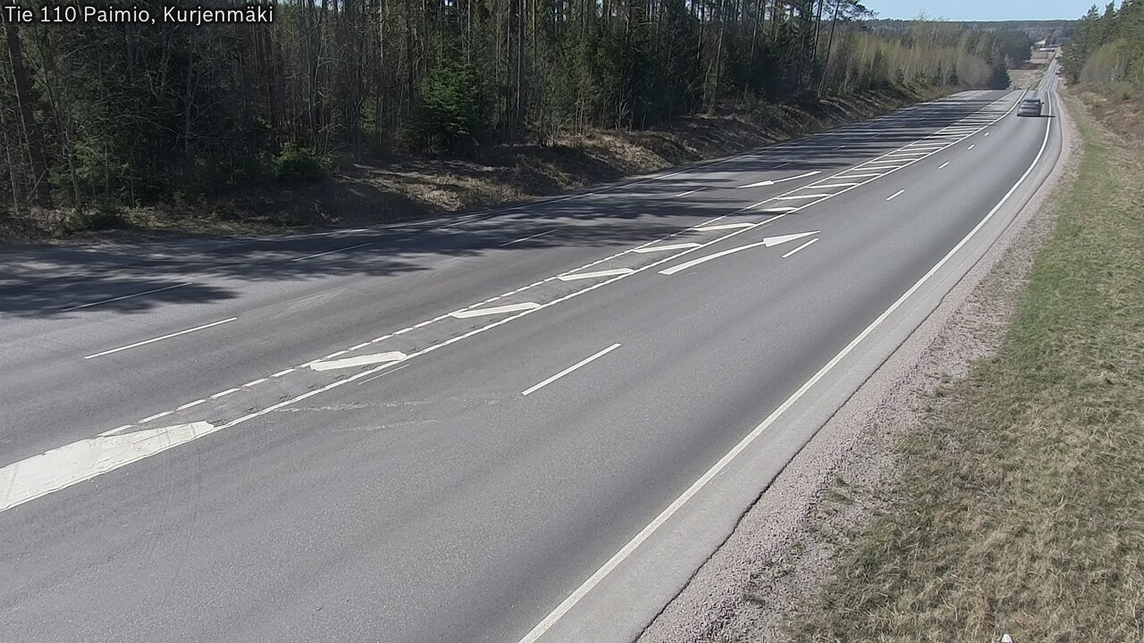 Kelikamerat Kuva Tie 110 Paimio, Kurjenmäki, Paimio, Varsinais-Suomi