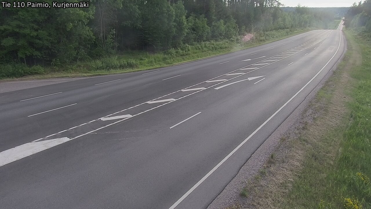 Kelikamerat Kuva Tie 110 Paimio, Kurjenmäki, Paimio, Varsinais-Suomi