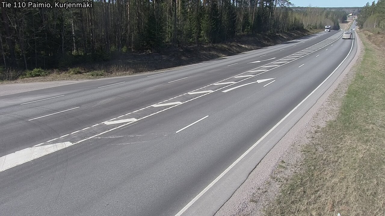 Kelikamerat Kuva Tie 110 Paimio, Kurjenmäki, Paimio, Varsinais-Suomi