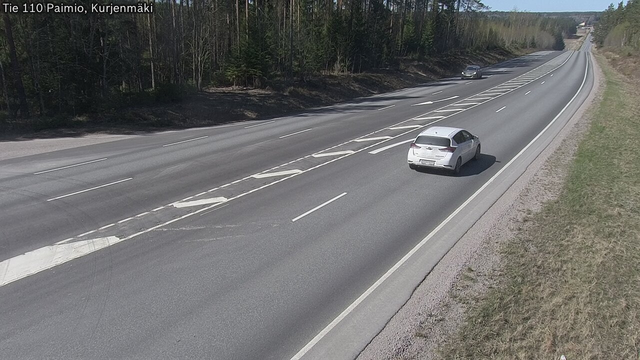 Kelikamerat Kuva Tie 110 Paimio, Kurjenmäki, Paimio, Varsinais-Suomi