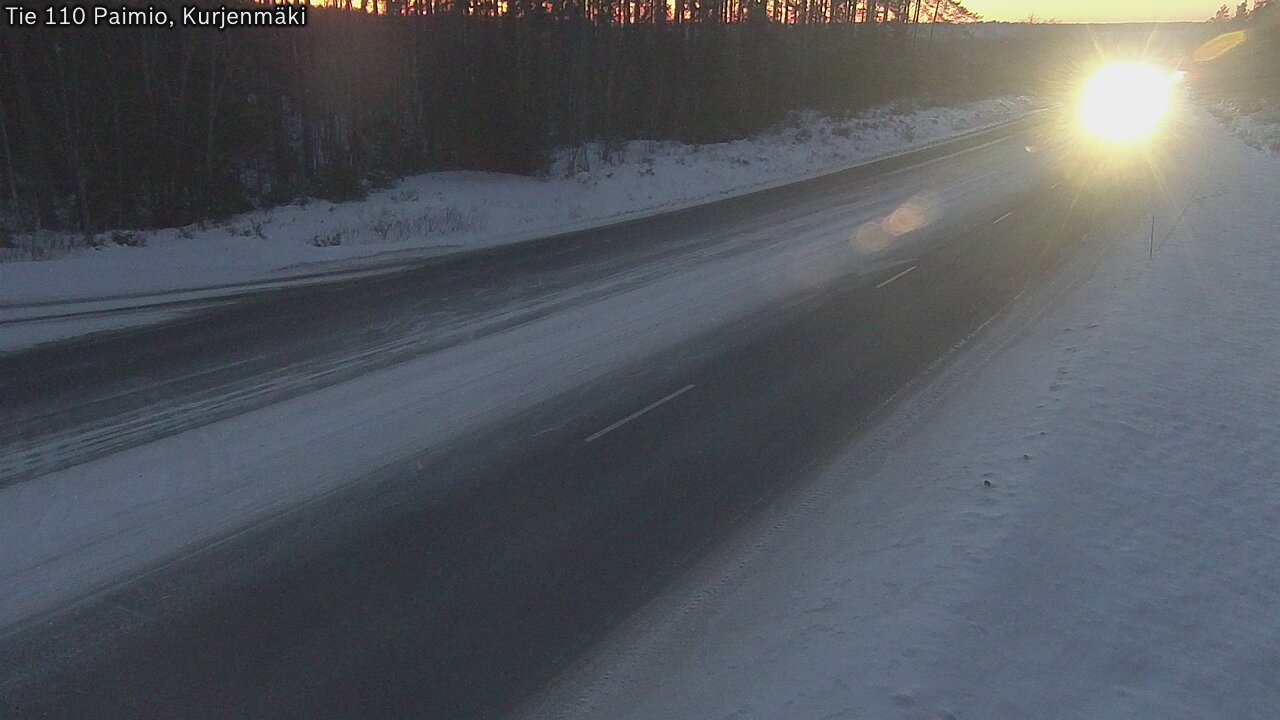 Kelikamerat Kuva Tie 110 Paimio, Kurjenmäki, Paimio, Varsinais-Suomi