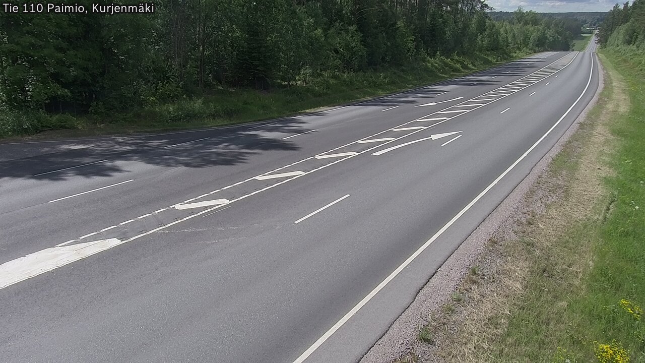 Kelikamerat Kuva Tie 110 Paimio, Kurjenmäki, Paimio, Varsinais-Suomi