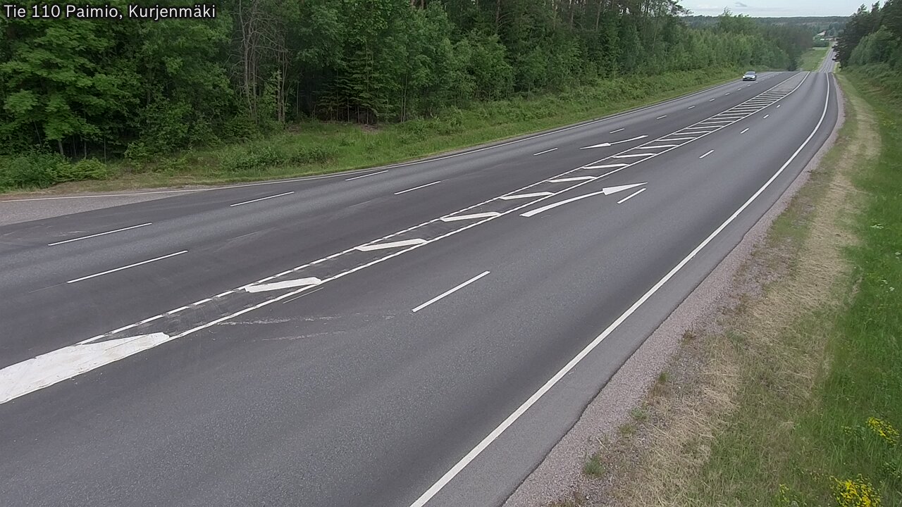Kelikamerat Kuva Tie 110 Paimio, Kurjenmäki, Paimio, Varsinais-Suomi