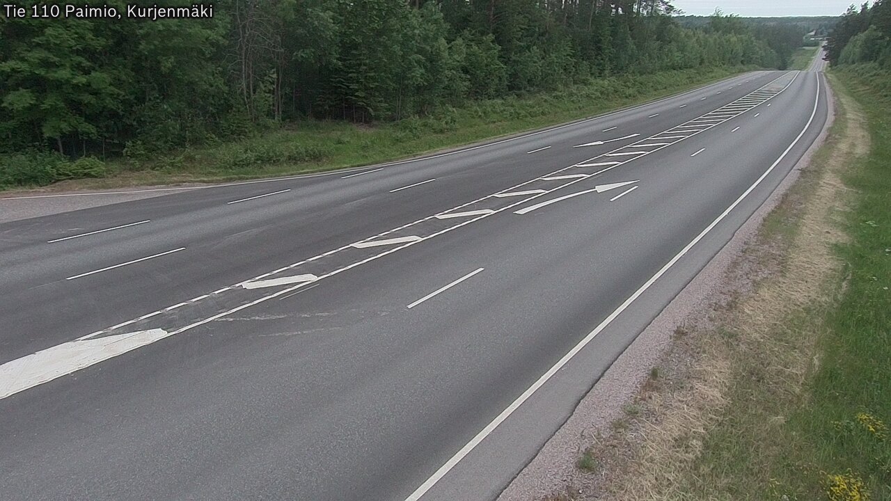 Kelikamerat Kuva Tie 110 Paimio, Kurjenmäki, Paimio, Varsinais-Suomi
