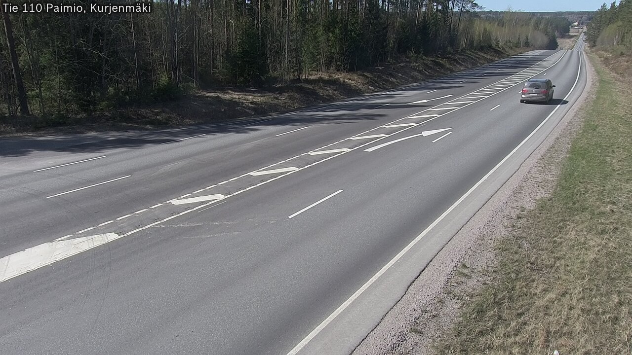 Kelikamerat Kuva Tie 110 Paimio, Kurjenmäki, Paimio, Varsinais-Suomi