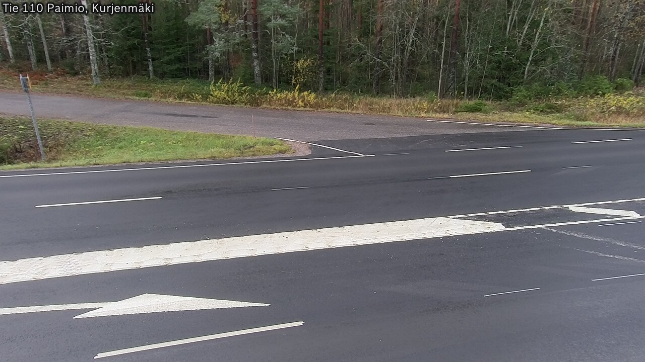 Kelikamerat Kuva Tie 110 Paimio, Kurjenmäki, Paimio, Varsinais-Suomi