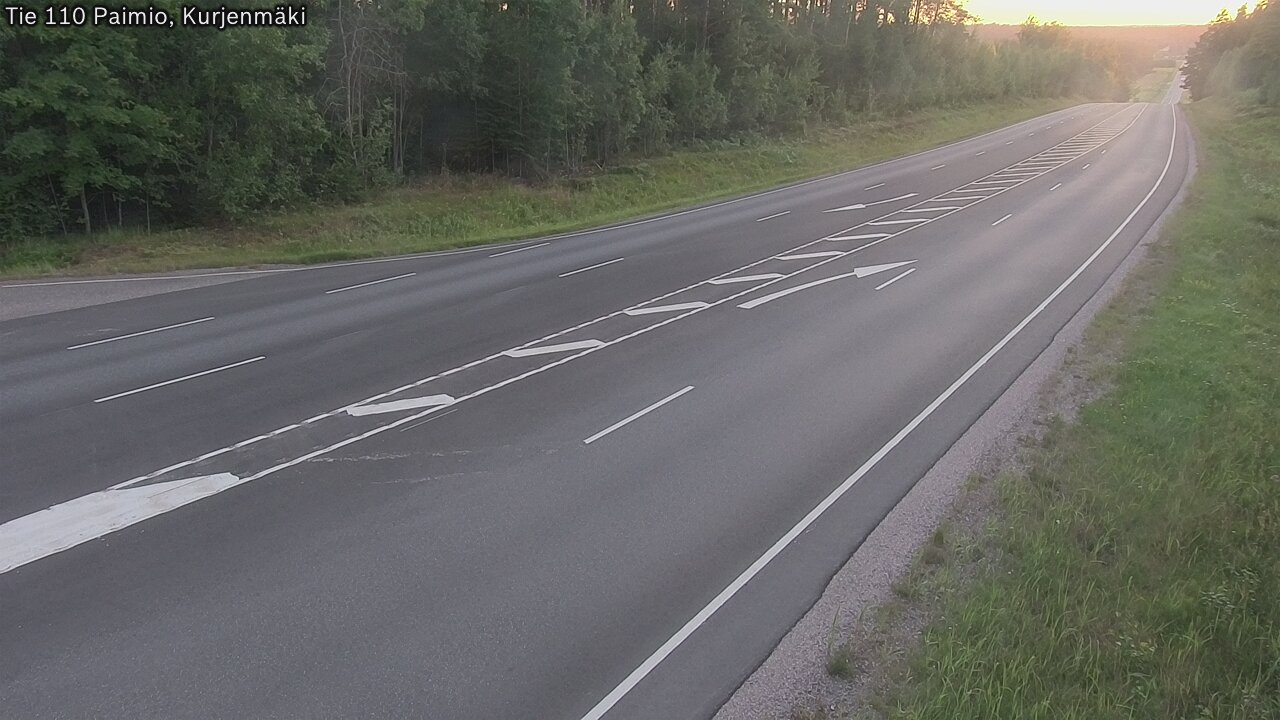 Kelikamerat Kuva Tie 110 Paimio, Kurjenmäki, Paimio, Varsinais-Suomi