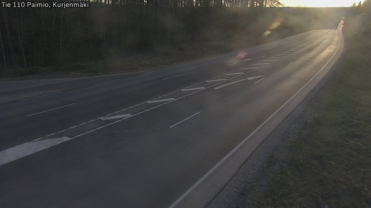 Kelikamerat Kuva Tie 110 Paimio, Kurjenmäki, Paimio, Varsinais-Suomi