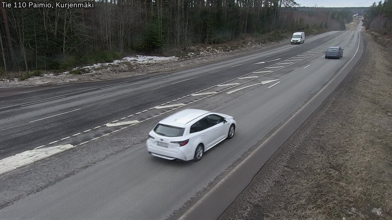 Kelikamerat Kuva Tie 110 Paimio, Kurjenmäki, Paimio, Varsinais-Suomi