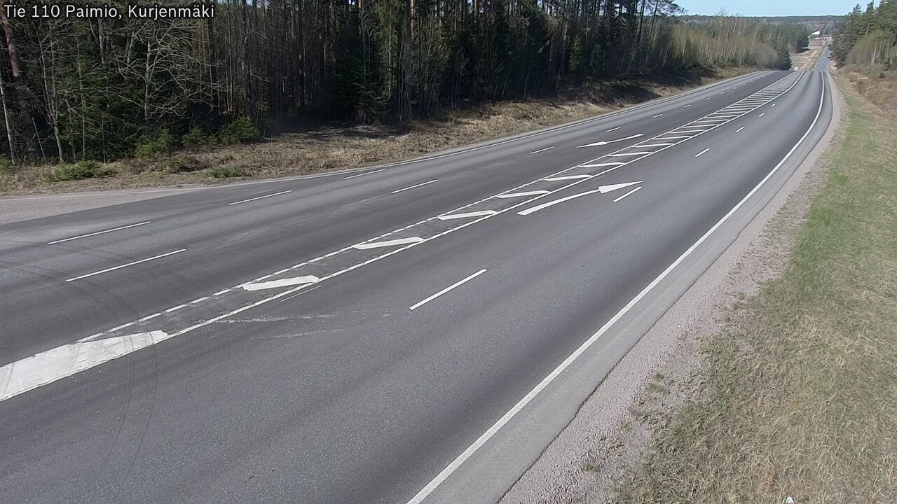 Kelikamerat Kuva Tie 110 Paimio, Kurjenmäki, Paimio, Varsinais-Suomi