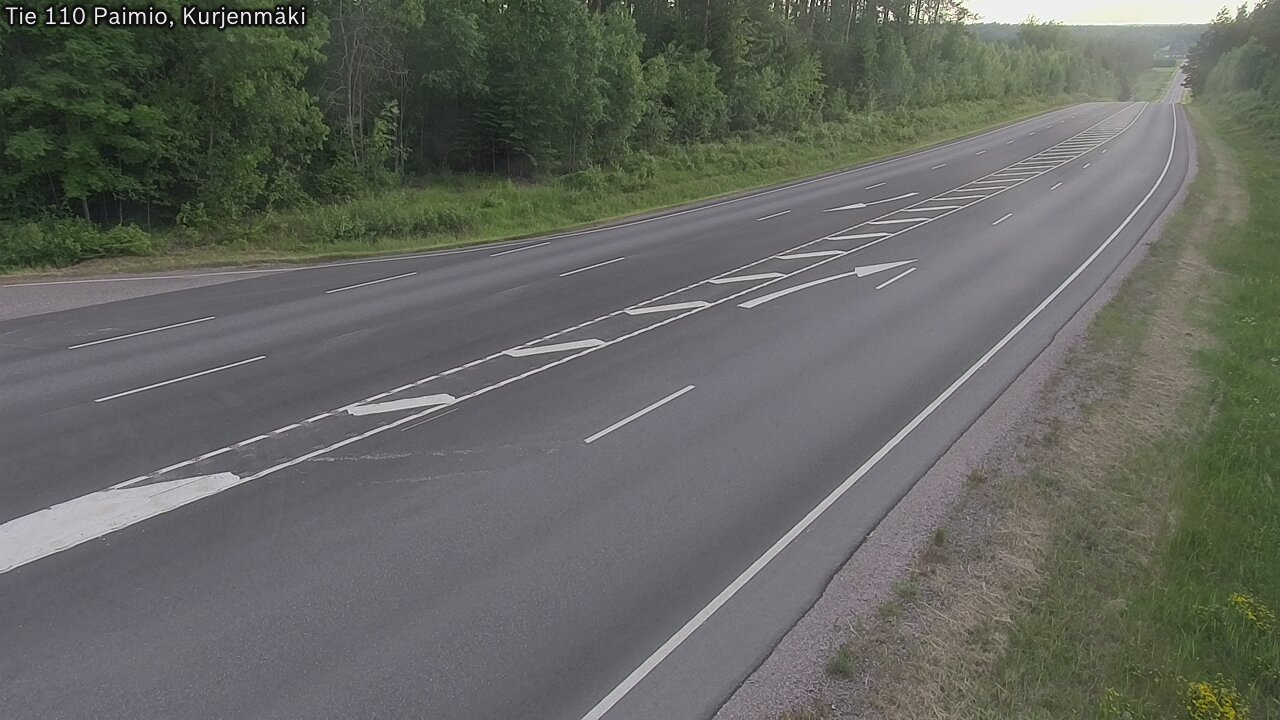 Kelikamerat Kuva Tie 110 Paimio, Kurjenmäki, Paimio, Varsinais-Suomi