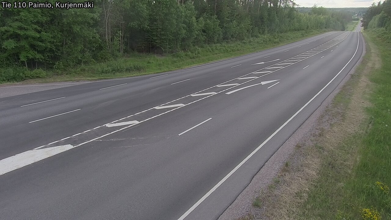 Kelikamerat Kuva Tie 110 Paimio, Kurjenmäki, Paimio, Varsinais-Suomi