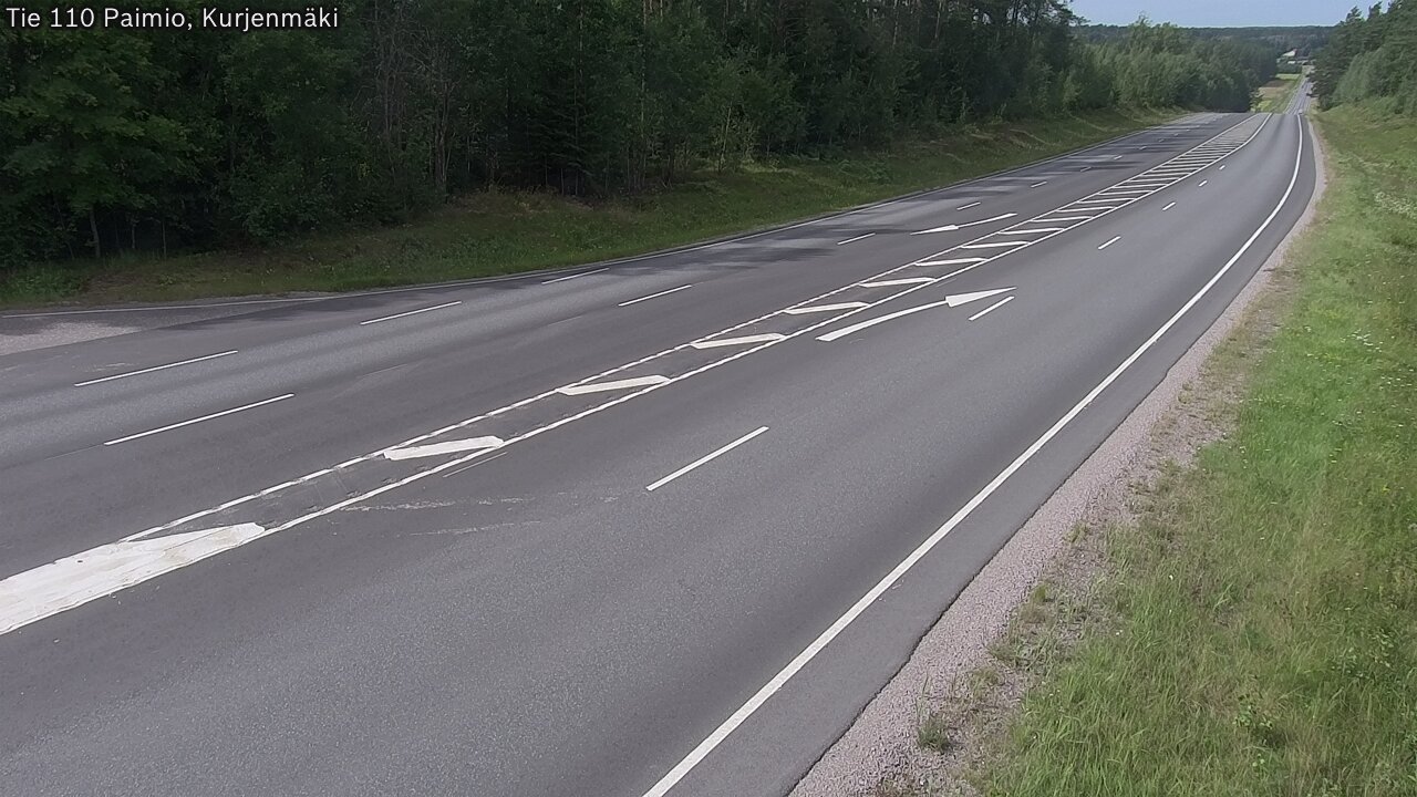 Kelikamerat Kuva Tie 110 Paimio, Kurjenmäki, Paimio, Varsinais-Suomi