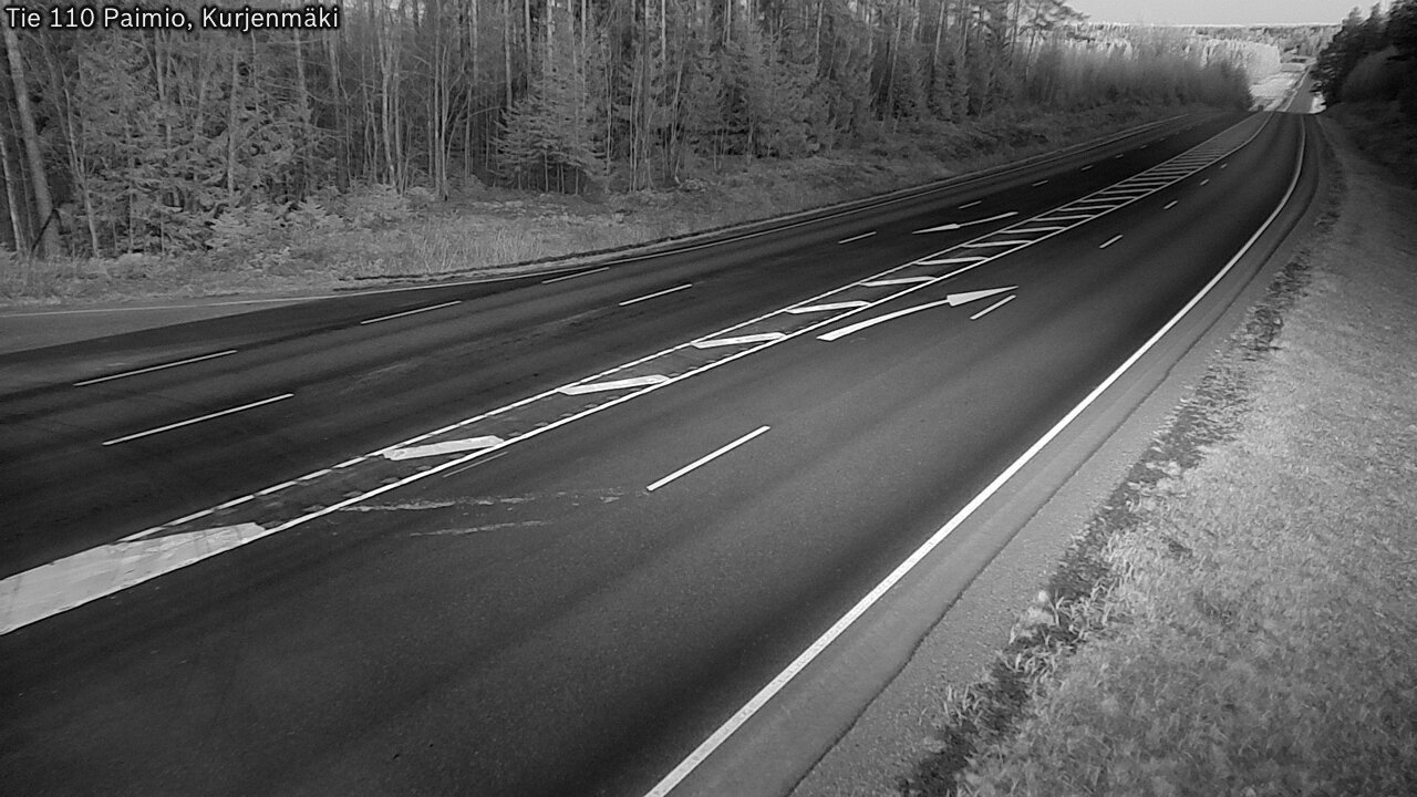 Kelikamerat Kuva Tie 110 Paimio, Kurjenmäki, Paimio, Varsinais-Suomi
