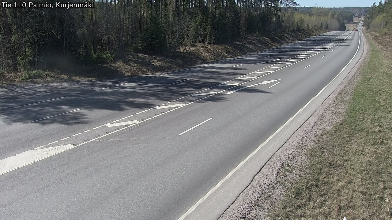 Kelikamerat Kuva Tie 110 Paimio, Kurjenmäki, Paimio, Varsinais-Suomi
