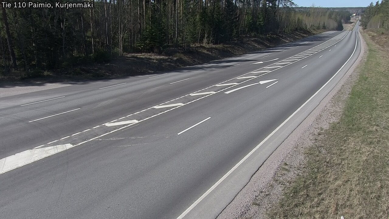 Kelikamerat Kuva Tie 110 Paimio, Kurjenmäki, Paimio, Varsinais-Suomi