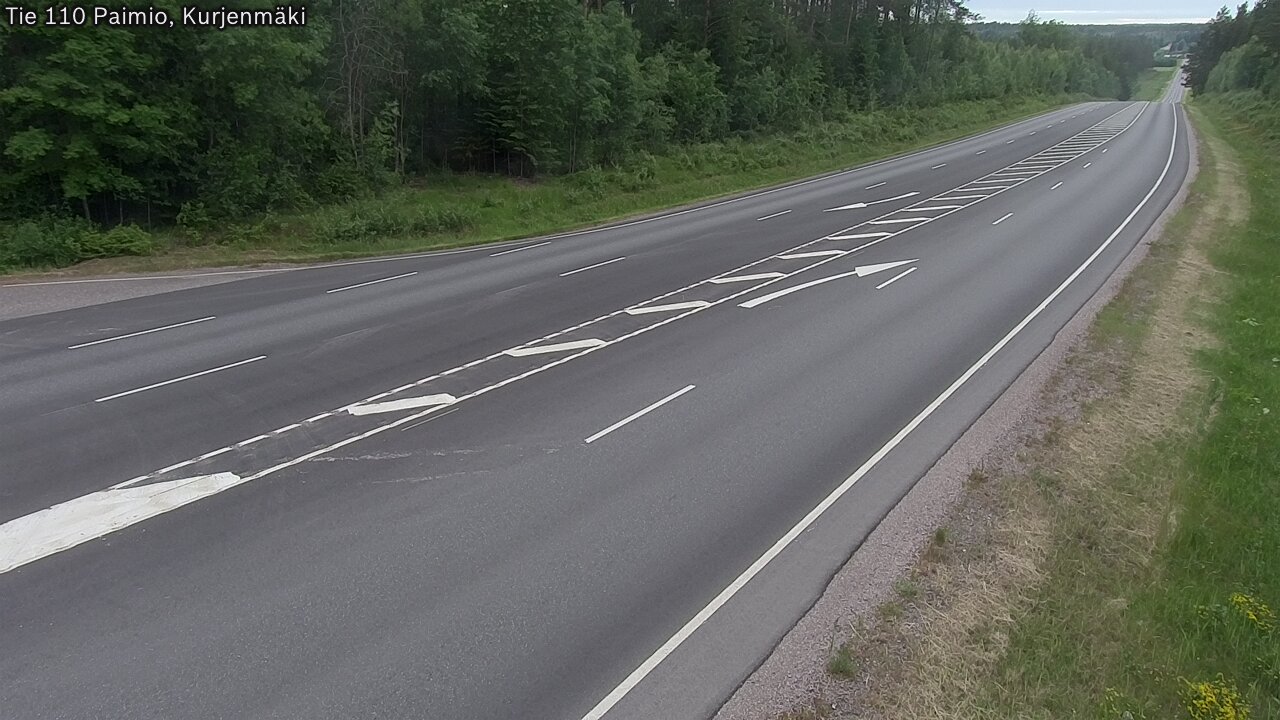 Kelikamerat Kuva Tie 110 Paimio, Kurjenmäki, Paimio, Varsinais-Suomi