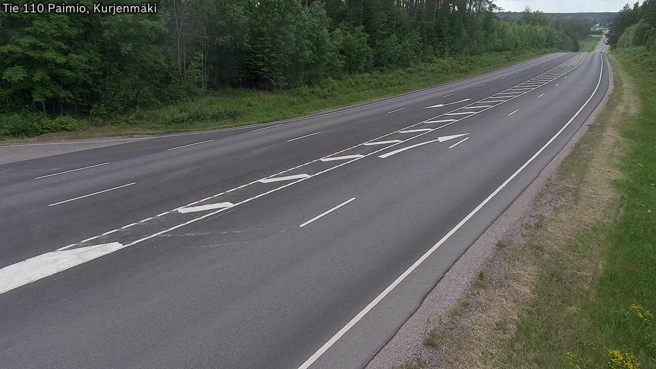 Kelikamerat Kuva Tie 110 Paimio, Kurjenmäki, Paimio, Varsinais-Suomi