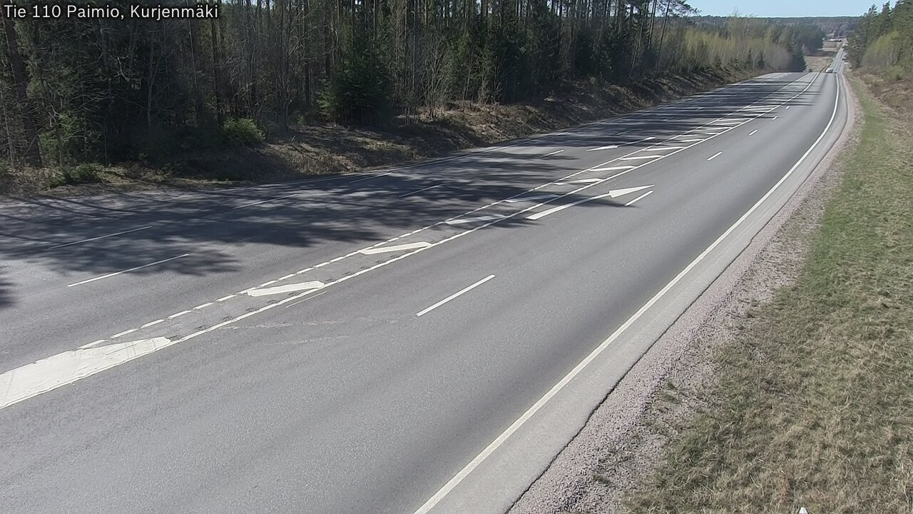 Kelikamerat Kuva Tie 110 Paimio, Kurjenmäki, Paimio, Varsinais-Suomi