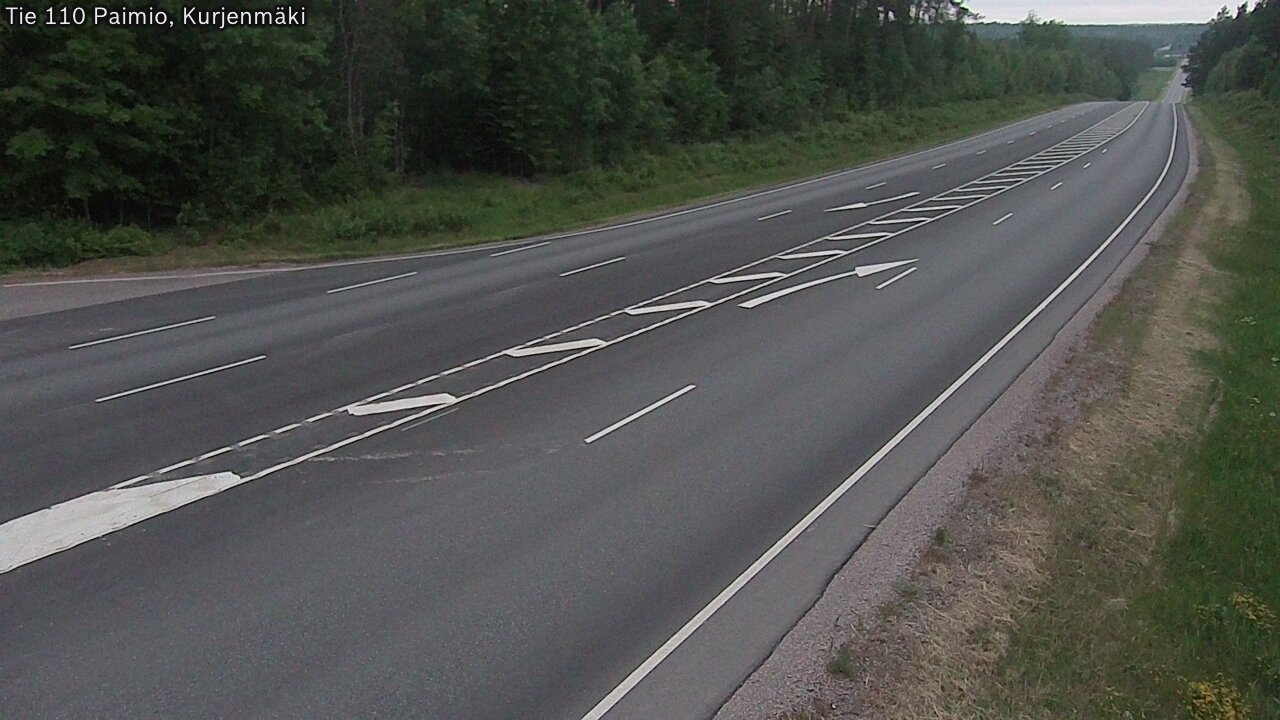 Kelikamerat Kuva Tie 110 Paimio, Kurjenmäki, Paimio, Varsinais-Suomi