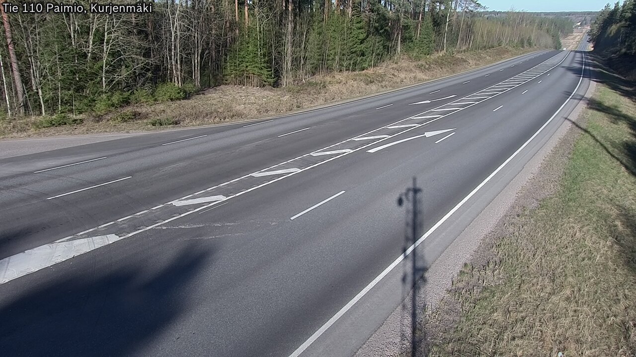 Kelikamerat Kuva Tie 110 Paimio, Kurjenmäki, Paimio, Varsinais-Suomi
