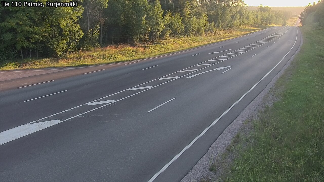 Kelikamerat Kuva Tie 110 Paimio, Kurjenmäki, Paimio, Varsinais-Suomi