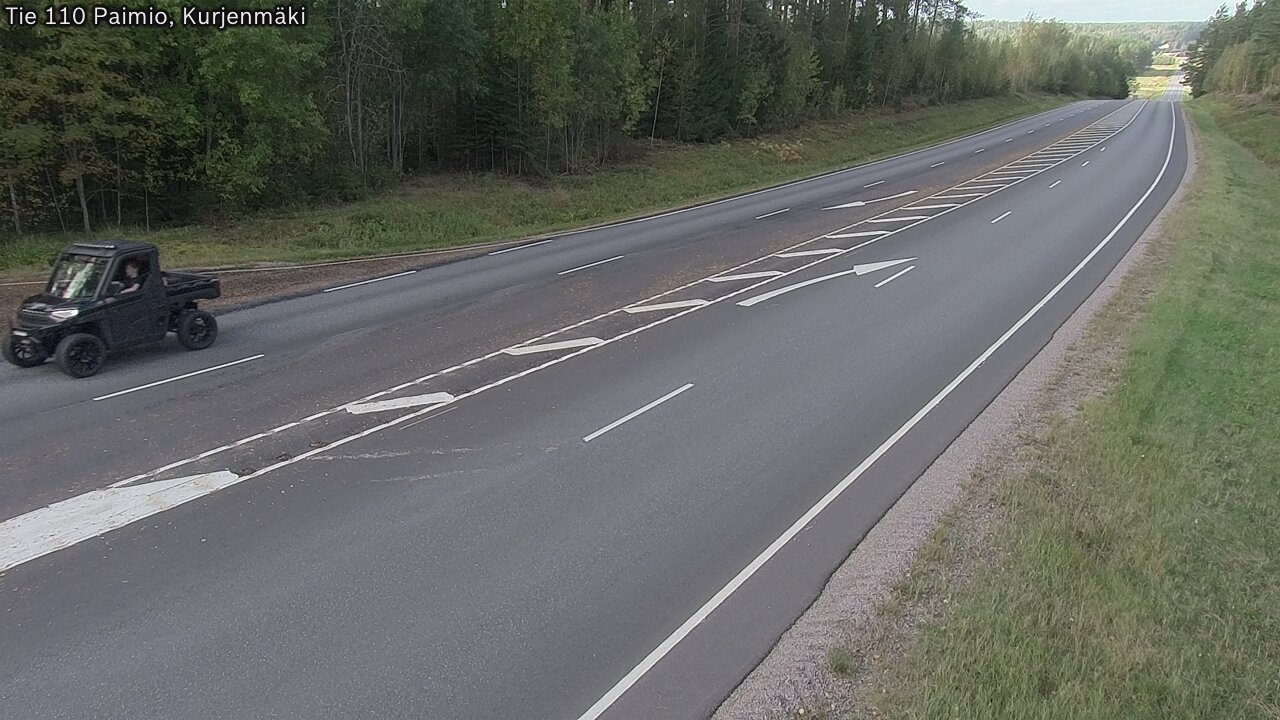 Weather Camera Image Road 110 Paimio, Kurjenmäki, Paimio, Varsinais-Suomi