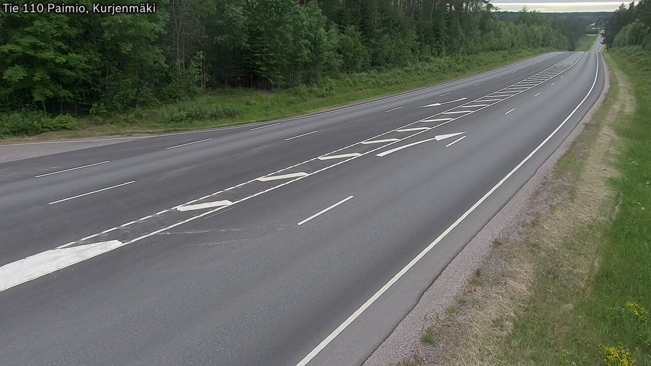 Kelikamerat Kuva Tie 110 Paimio, Kurjenmäki, Paimio, Varsinais-Suomi