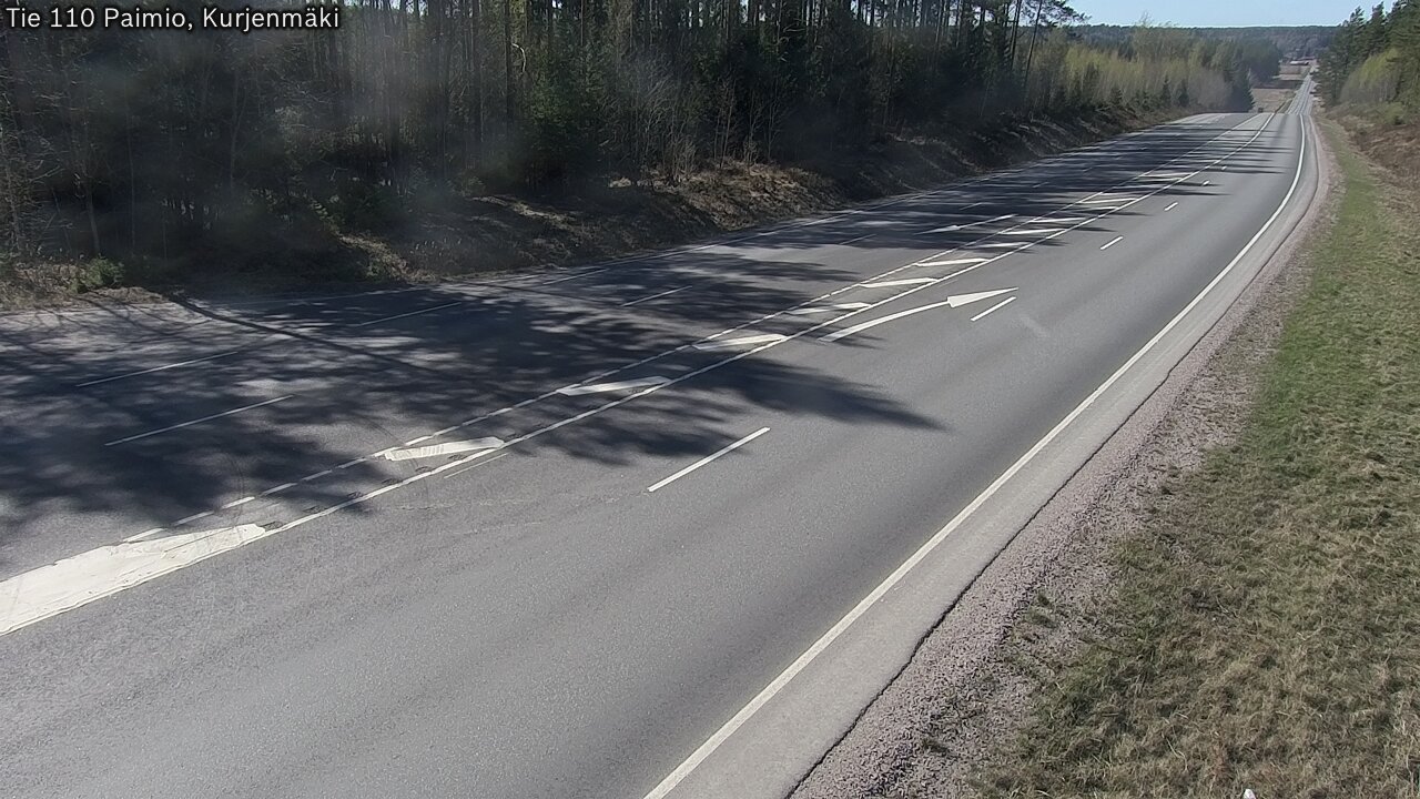 Kelikamerat Kuva Tie 110 Paimio, Kurjenmäki, Paimio, Varsinais-Suomi