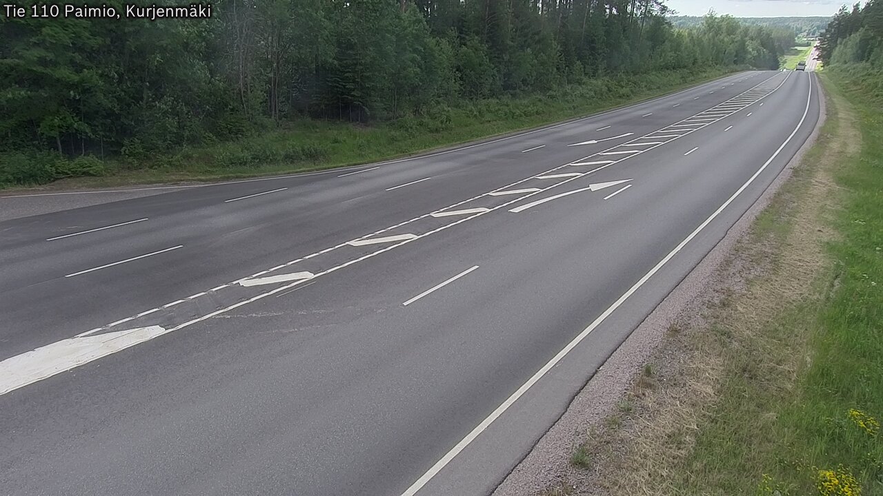 Kelikamerat Kuva Tie 110 Paimio, Kurjenmäki, Paimio, Varsinais-Suomi
