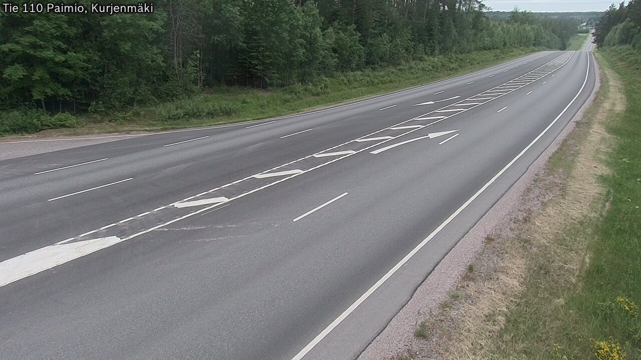 Kelikamerat Kuva Tie 110 Paimio, Kurjenmäki, Paimio, Varsinais-Suomi