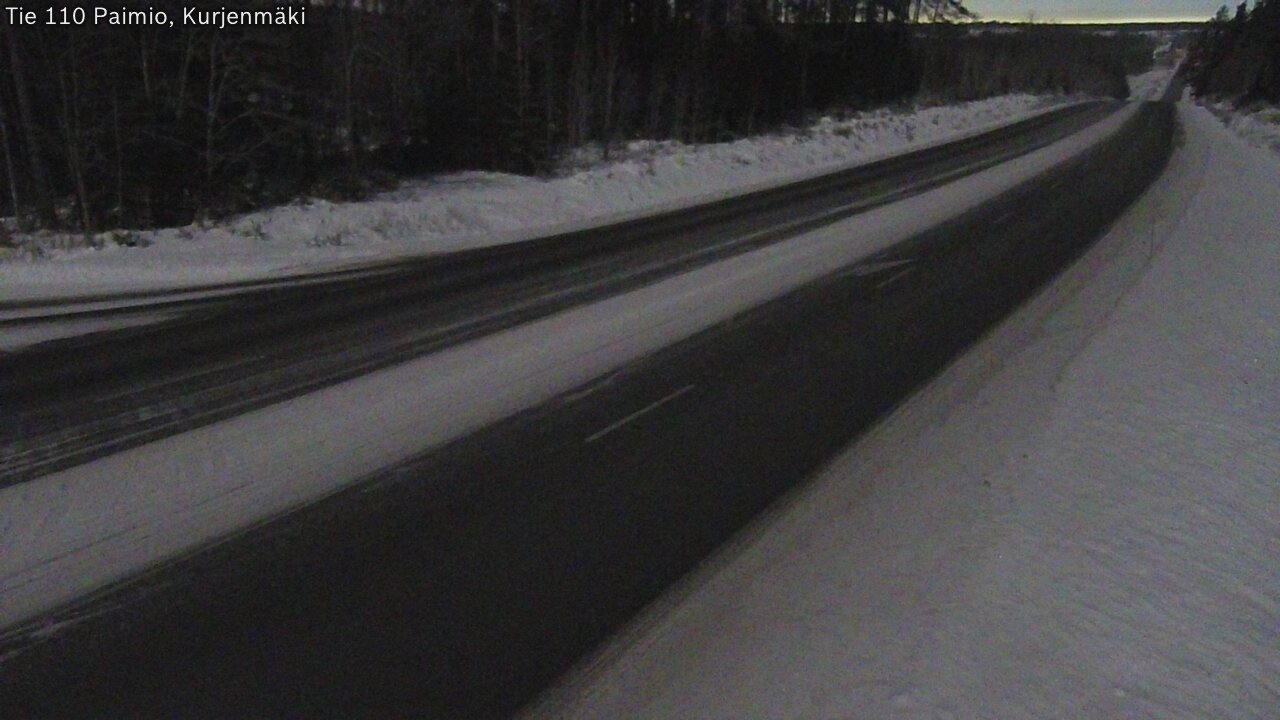 Weather Camera Image Road 110 Paimio, Kurjenmäki, Paimio, Varsinais-Suomi