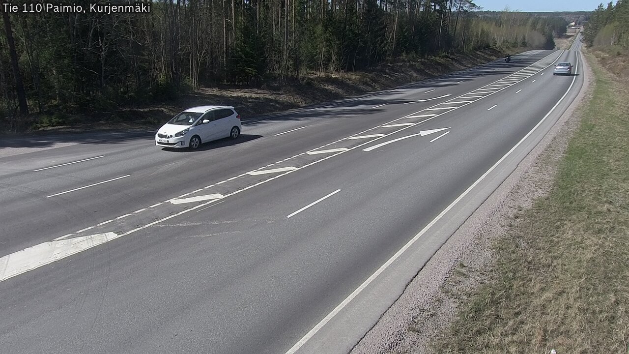 Kelikamerat Kuva Tie 110 Paimio, Kurjenmäki, Paimio, Varsinais-Suomi