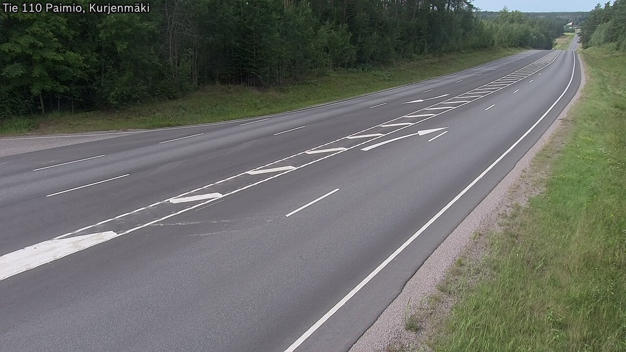 Kelikamerat Kuva Tie 110 Paimio, Kurjenmäki, Paimio, Varsinais-Suomi