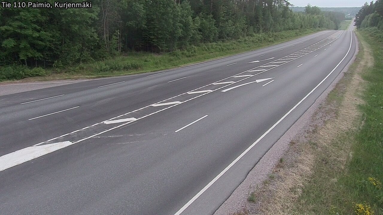 Kelikamerat Kuva Tie 110 Paimio, Kurjenmäki, Paimio, Varsinais-Suomi