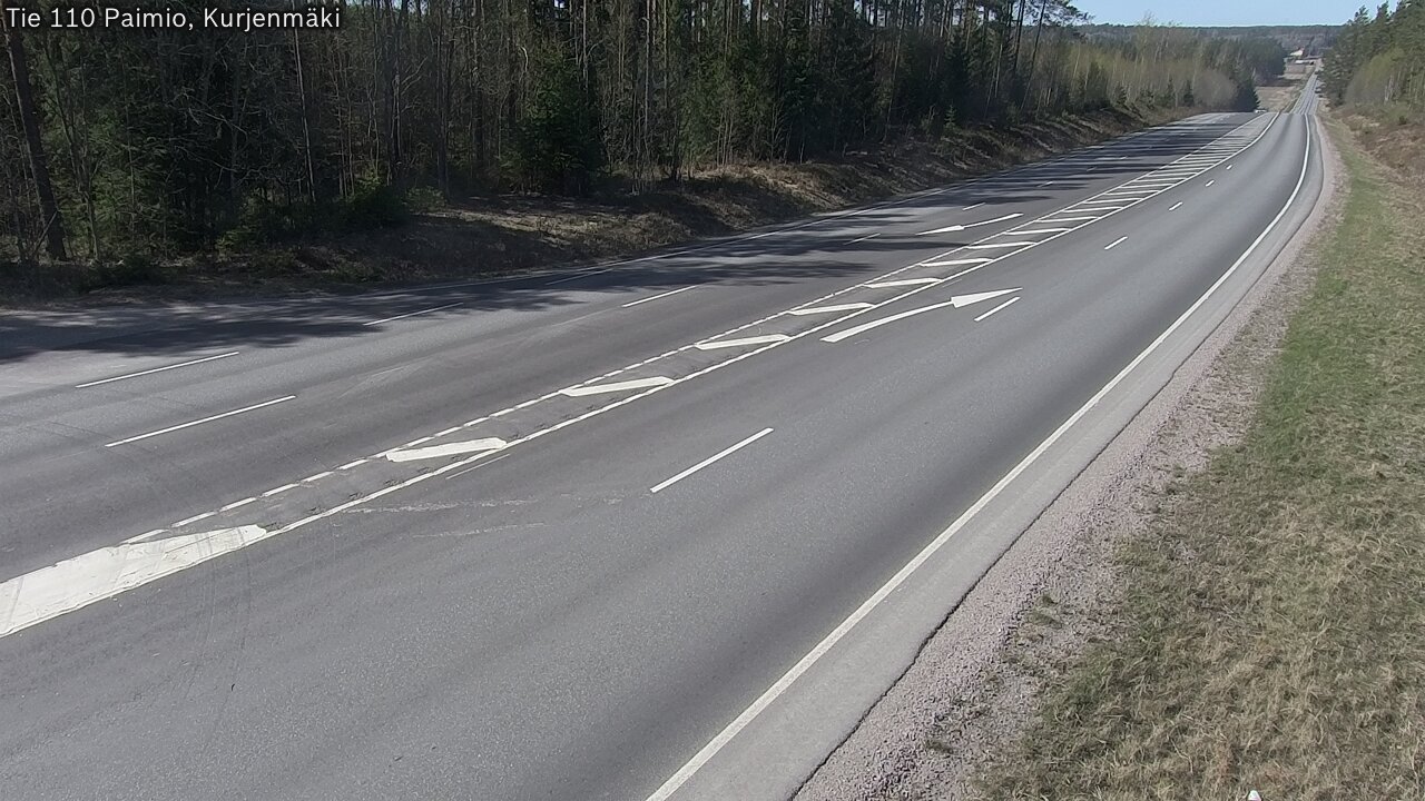 Kelikamerat Kuva Tie 110 Paimio, Kurjenmäki, Paimio, Varsinais-Suomi