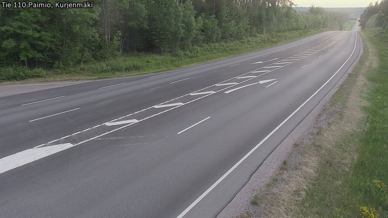 Kelikamerat Kuva Tie 110 Paimio, Kurjenmäki, Paimio, Varsinais-Suomi