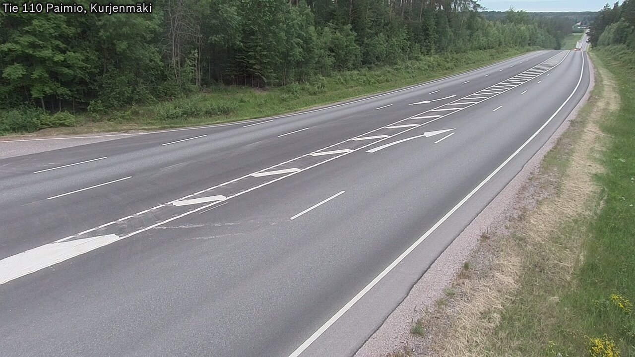 Kelikamerat Kuva Tie 110 Paimio, Kurjenmäki, Paimio, Varsinais-Suomi