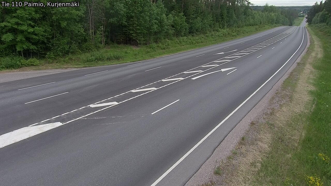 Kelikamerat Kuva Tie 110 Paimio, Kurjenmäki, Paimio, Varsinais-Suomi