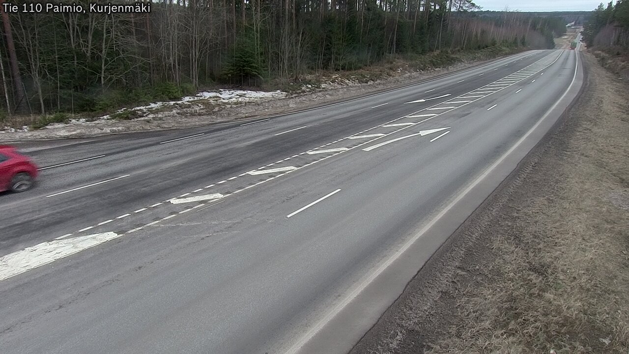 Kelikamerat Kuva Tie 110 Paimio, Kurjenmäki, Paimio, Varsinais-Suomi