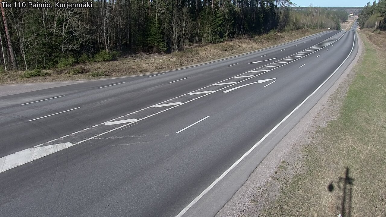 Kelikamerat Kuva Tie 110 Paimio, Kurjenmäki, Paimio, Varsinais-Suomi