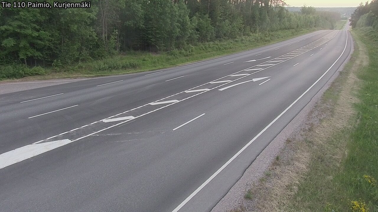 Kelikamerat Kuva Tie 110 Paimio, Kurjenmäki, Paimio, Varsinais-Suomi