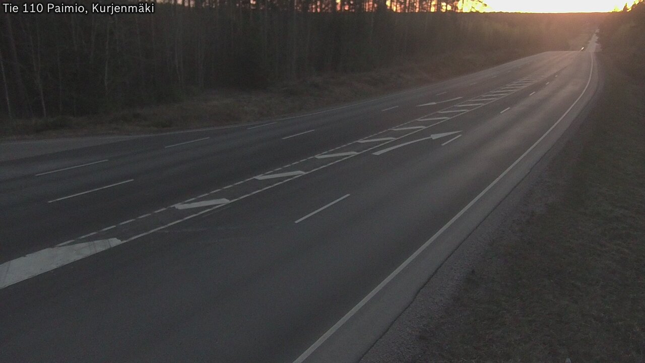 Kelikamerat Kuva Tie 110 Paimio, Kurjenmäki, Paimio, Varsinais-Suomi