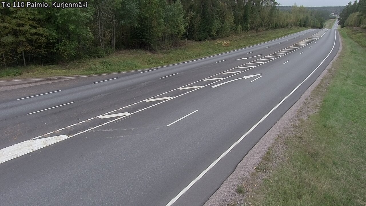 Kelikamerat Kuva Tie 110 Paimio, Kurjenmäki, Paimio, Varsinais-Suomi