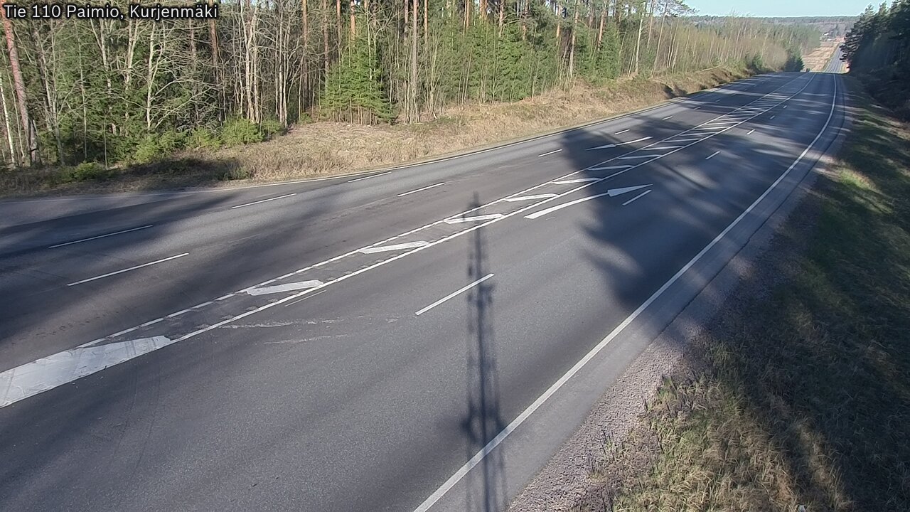 Kelikamerat Kuva Tie 110 Paimio, Kurjenmäki, Paimio, Varsinais-Suomi