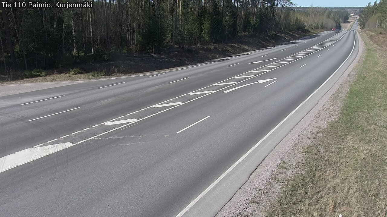 Kelikamerat Kuva Tie 110 Paimio, Kurjenmäki, Paimio, Varsinais-Suomi