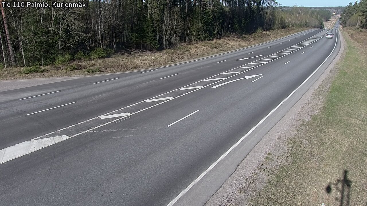 Kelikamerat Kuva Tie 110 Paimio, Kurjenmäki, Paimio, Varsinais-Suomi
